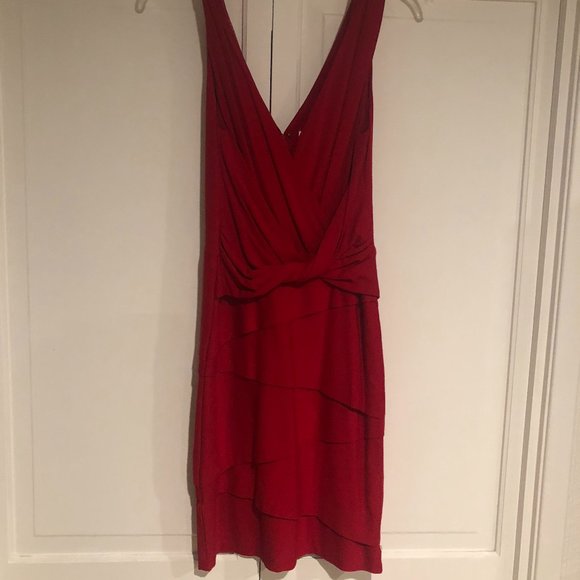 Nicole Miller Studio red dress - Picture 2 of 5